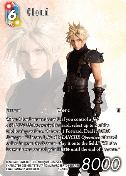 Cloud 15-139S (Crystal Dominion) Full Art