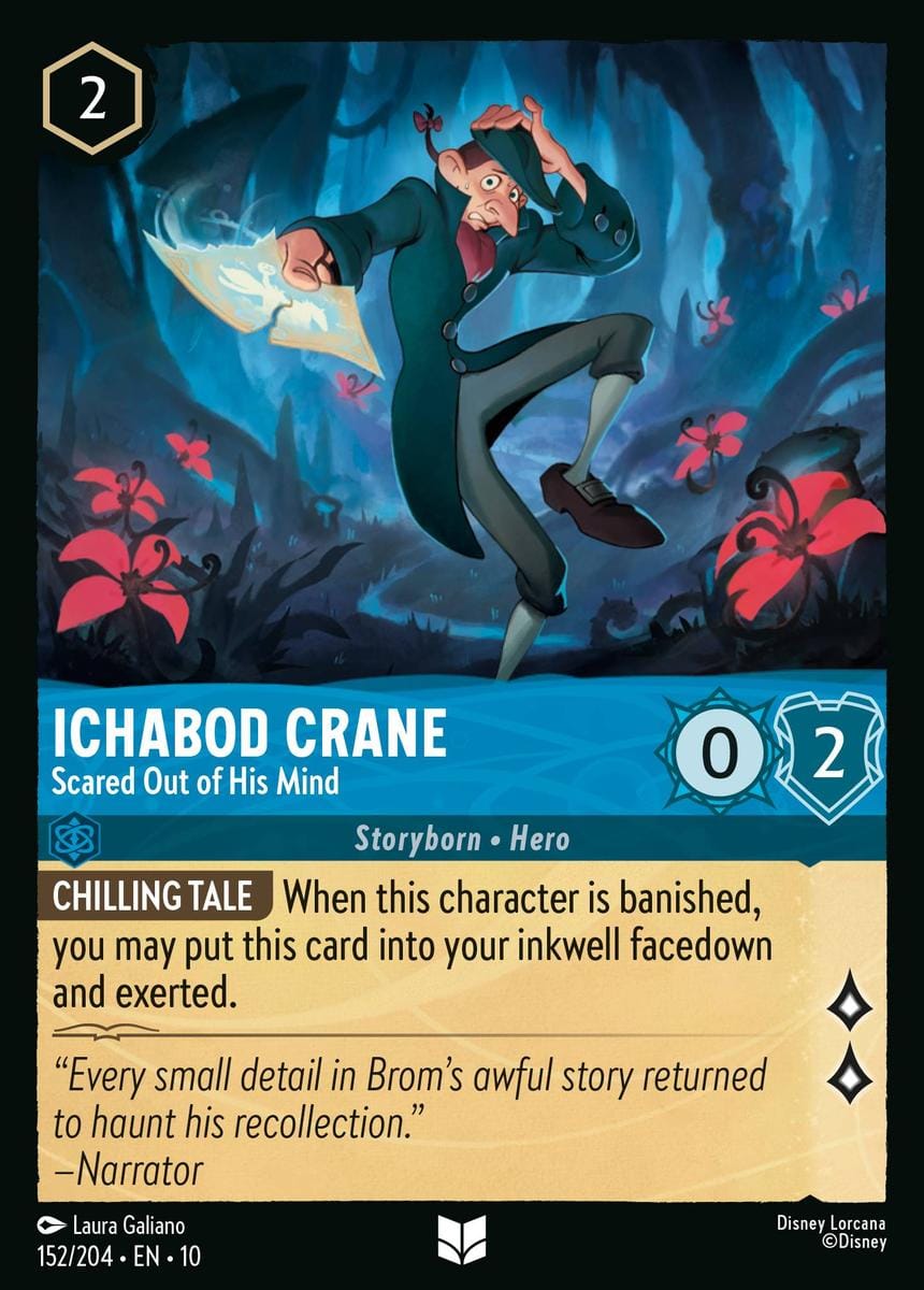 Ichabod Crane - Scared Out of His Mind [010-152]