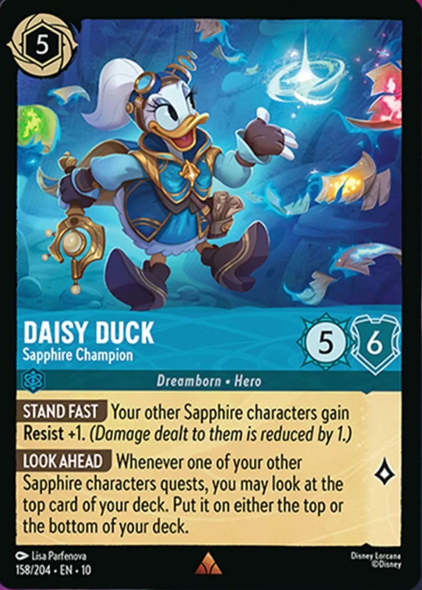 Daisy Duck - Sapphire Champion [010-158]