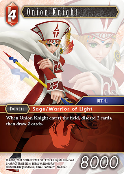 Onion Knight (16-004C) [Emissaries of Light]