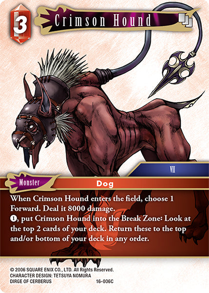 Crimson Hound (16-006C) [Emissaries of Light]