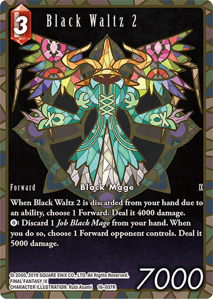 Black Waltz 2 (16-007R) [Emissaries of Light] Full Art