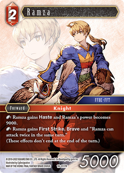 Ramza (16-017R) [Emissaries of Light]