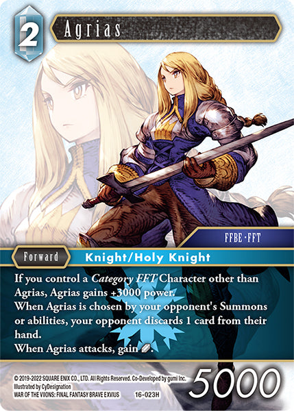Agrias (16-023H) [Emissaries of Light]