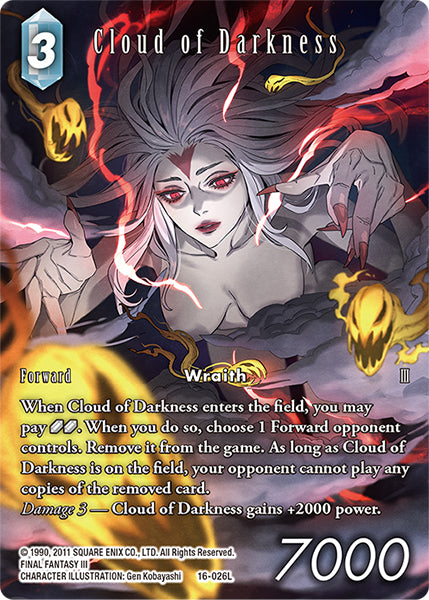Cloud of Darkness (16-026L) [Emissaries of Light] Full Art