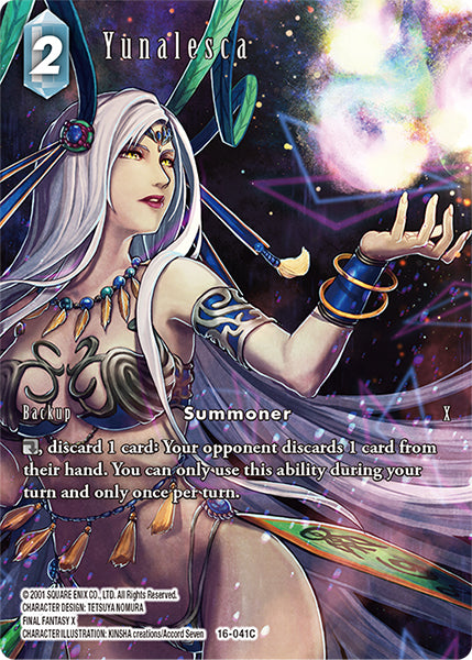 Yunalesca (16-041C) [Emissaries of Light] Full Art