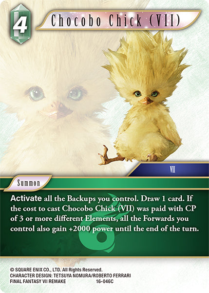 Chocobo Chick (VII) (16-046C) [Emissaries of Light]