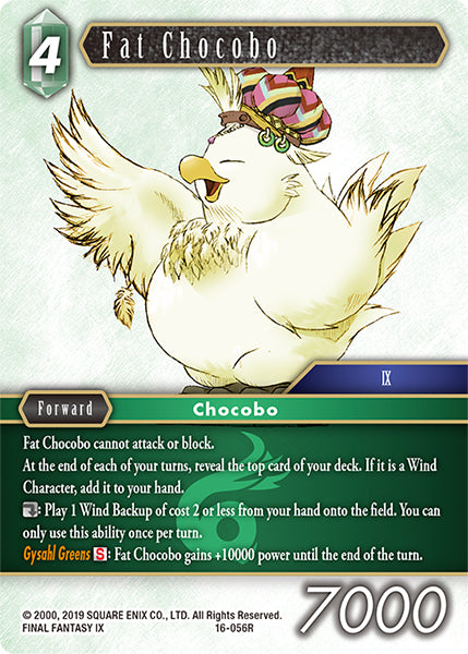 Fat Chocobo (16-056R) [Emissaries of Light]