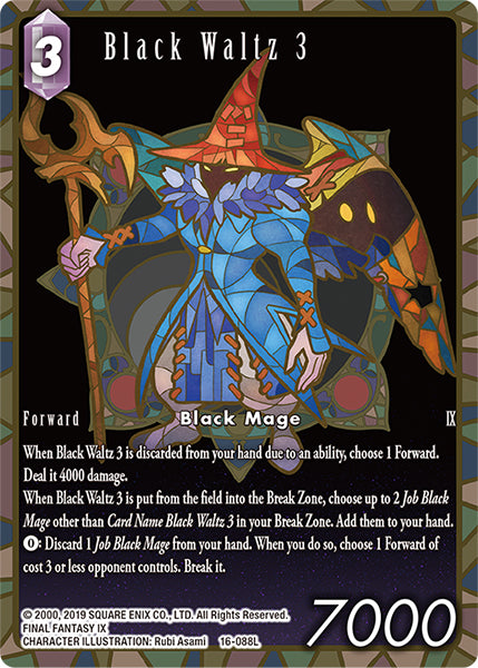 Black Waltz 3 (16-088L) [Emissaries of Light] Full Art
