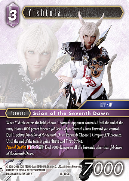 Y'shtola (16-100L) [Emissaries of Light]