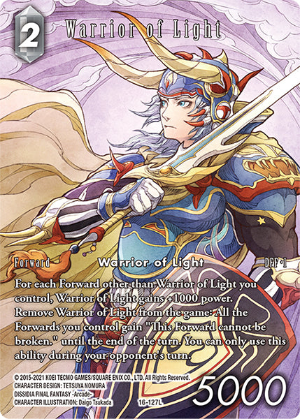 Warrior of Light (16-127L) [Emissaries of Light] Full Art