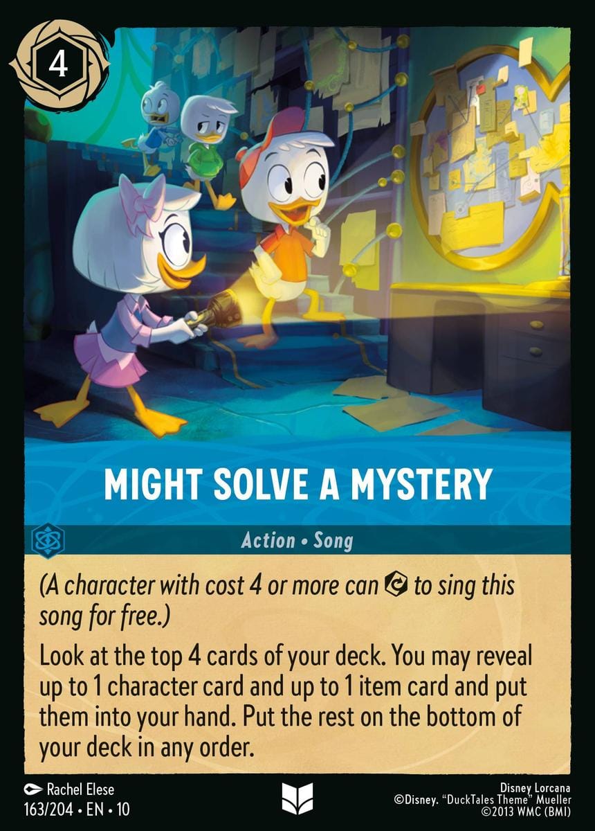 Might Solve a Mystery [010-163]