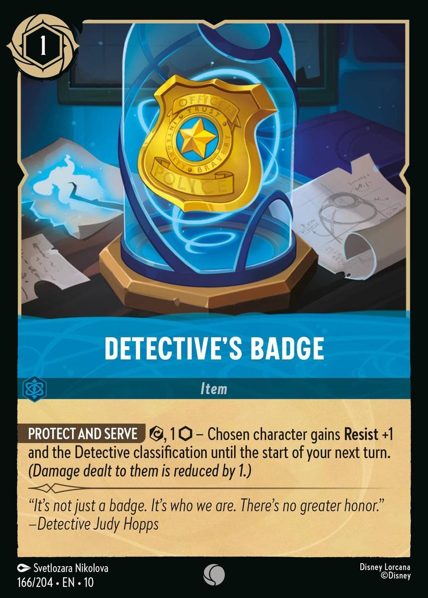 Detective's Badge [010-166]