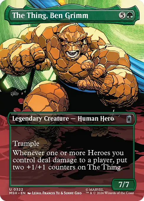 The Thing, Ben Grimm [MSH-322] [U]