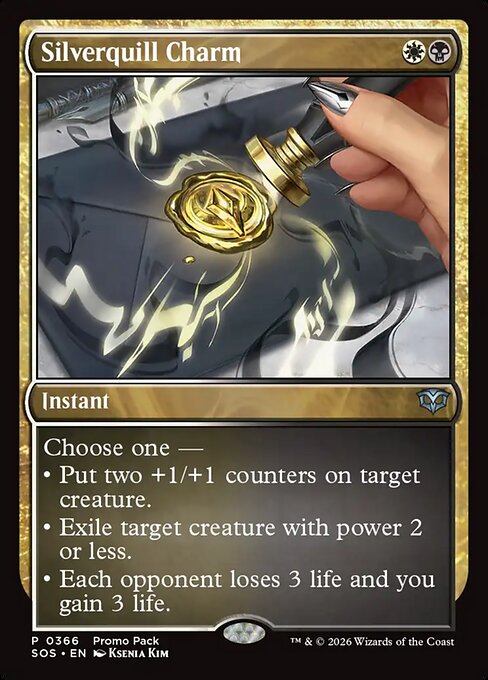 Silverquill Charm [SOS-366]