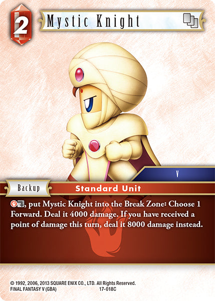 Mystic Knight 17-018C (Rebellion's Call)