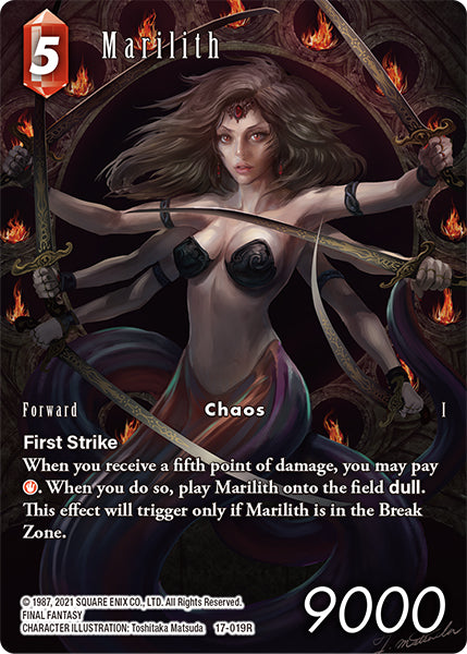 Marilith 17-019R (Rebellion's Call) Full Art
