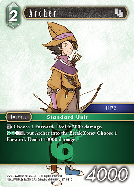 Archer 17-061C (Rebellion's Call)