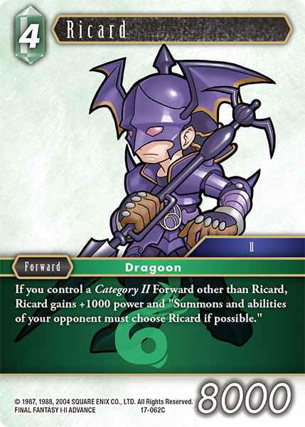 Ricard 17-062C (Rebellion's Call)