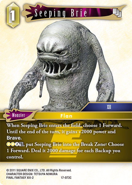 Seeping Brie 17-073C (Rebellion's Call)