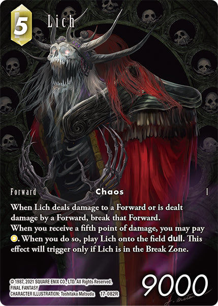Lich 17-082R (Rebellion's Call) Full Art