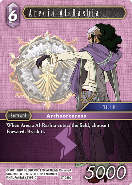 Arecia Al-Rashia 17-089C (Rebellion's Call)