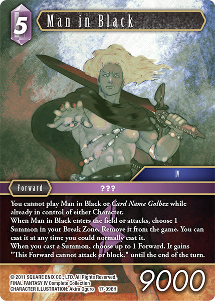Man in Black 17-096H (Rebellion's Call)