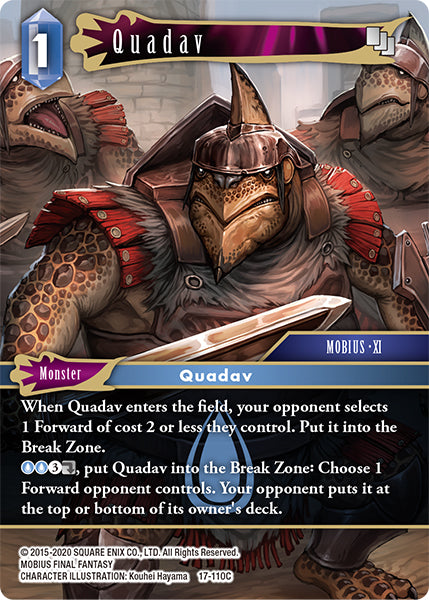 Quadav 17-110C (Rebellion's Call)