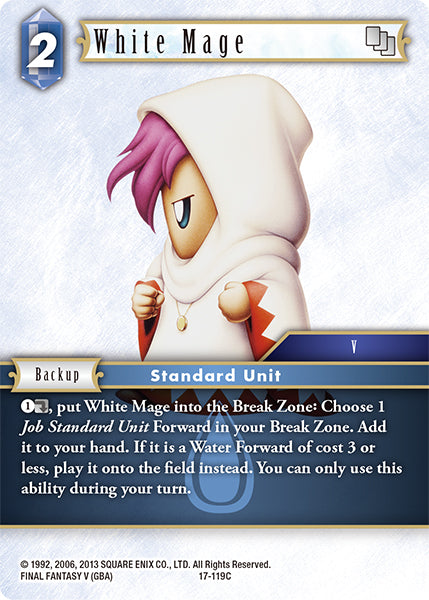 White Mage 17-119C (Rebellion's Call)