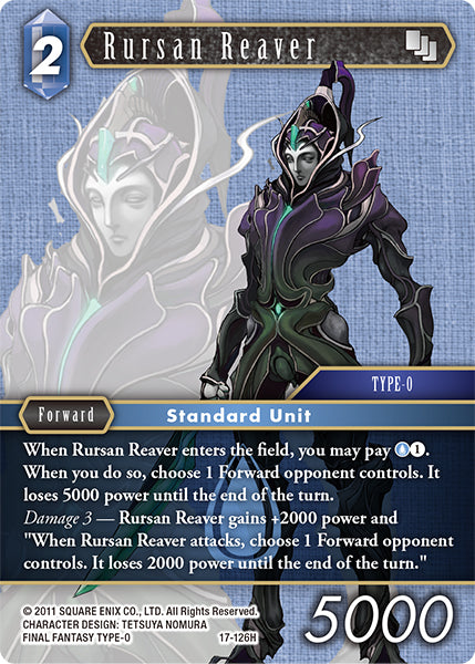 Rursan Reaver 17-126H (Rebellion's Call)