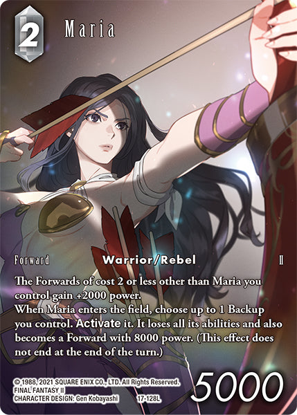 Maria 17-128L (Rebellion's Call) Full Art