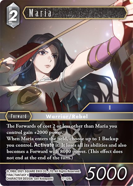 Maria 17-128L (Rebellion's Call)