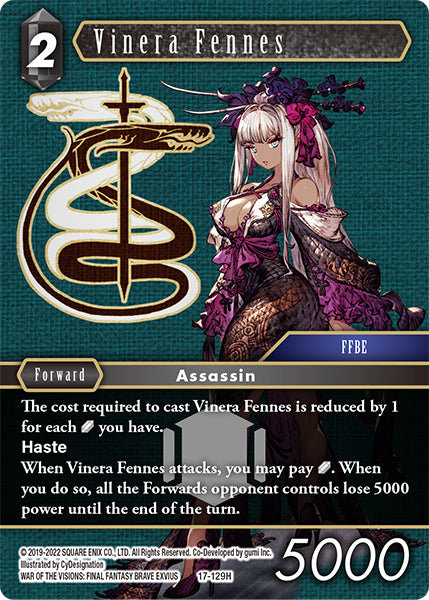 Vinera Fennes 17-129H (Rebellion's Call)