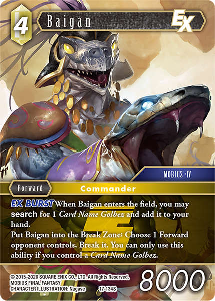 Baigan 17-134S (Rebellion's Call)