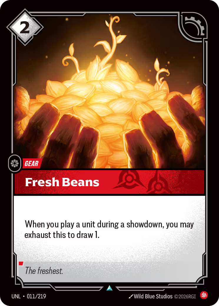 Fresh Beans [UNL-011] [U]