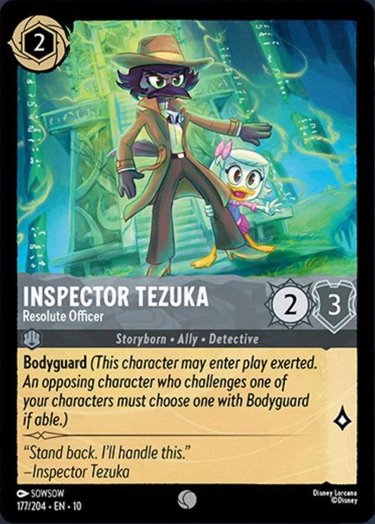 Inspector Tezuka - Resolute Officer [010-177]
