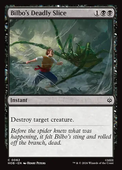 Bilbo's Deadly Slice [HOB-062] [C]