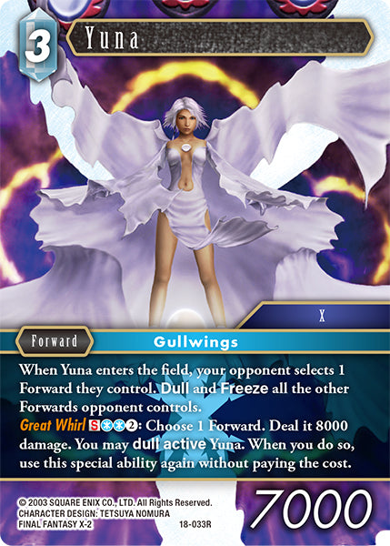 Yuna 18-033R (Resurgence of Power)