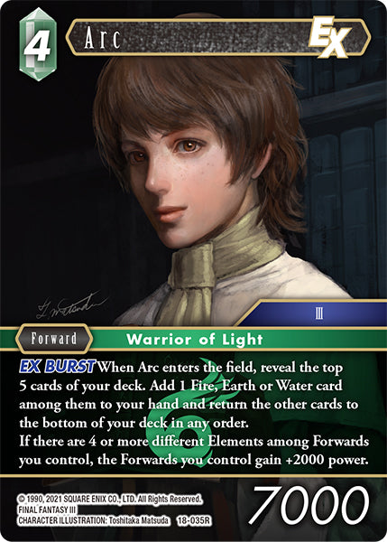 Arc 18-035R (Resurgence of Power)