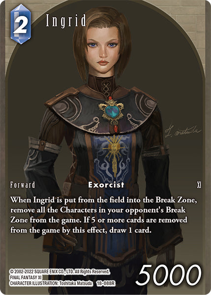 Ingrid 18-088R (Resurgence of Power) Full Art