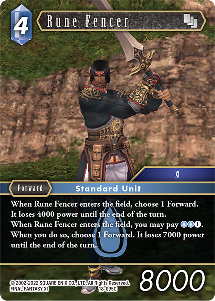 Rune Fencer 18-095C (Resurgence of Power)