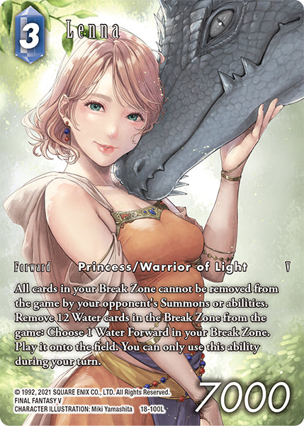 Lenna 18-100L (Resurgence of Power) Full art