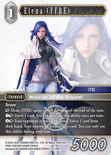 Elena (FFBE)18-103H (Resurgence of Power)