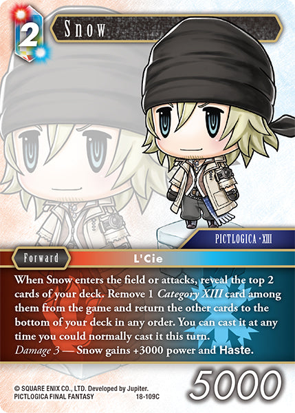 Snow 18-109C (Resurgence of Power)