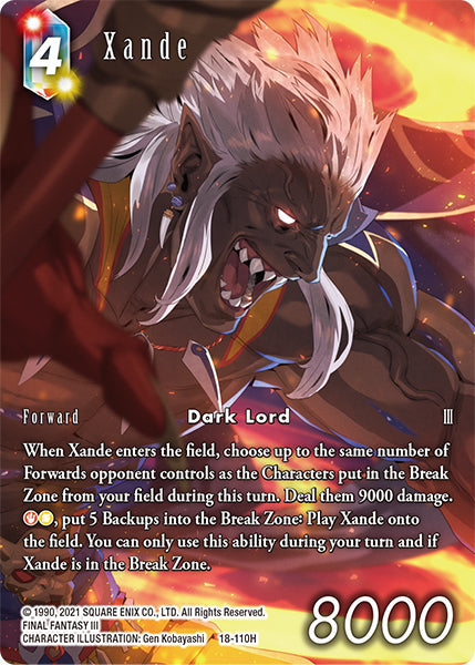 Xande 18-110H (Resurgence of Power) Full Art