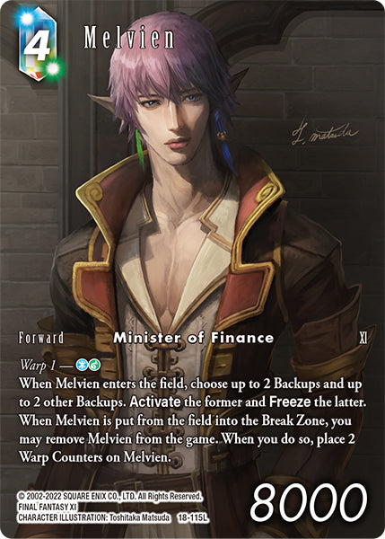Melvien 18-115L (Resurgence of Power) Full Art
