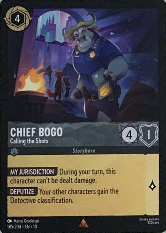Chief Bogo - Calling the Shots [010-185]