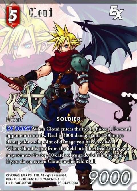 Cloud PR-044/8-006L (Promo) Full art