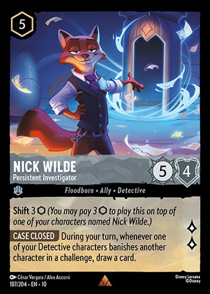 Nick Wilde - Persistent Investigator [010-187]