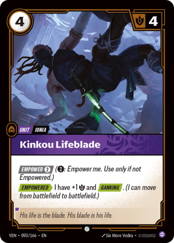 Kinkou Lifeblade [VEN-093C]